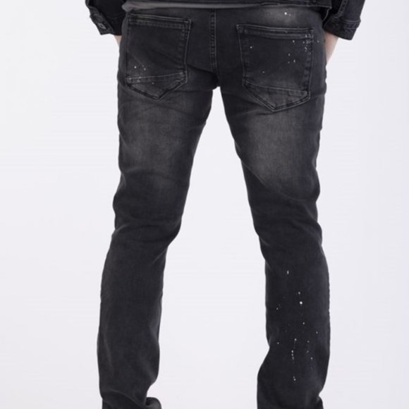 Doree Design MARCUS 3 - HAND PAINTED Mens Jeans - Picture 2 of 7